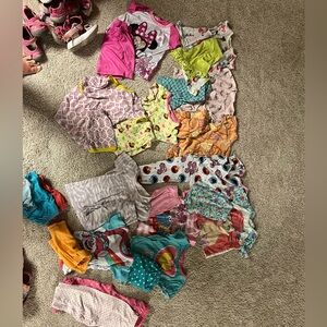 4t girls pajama bundle 28 pieces total